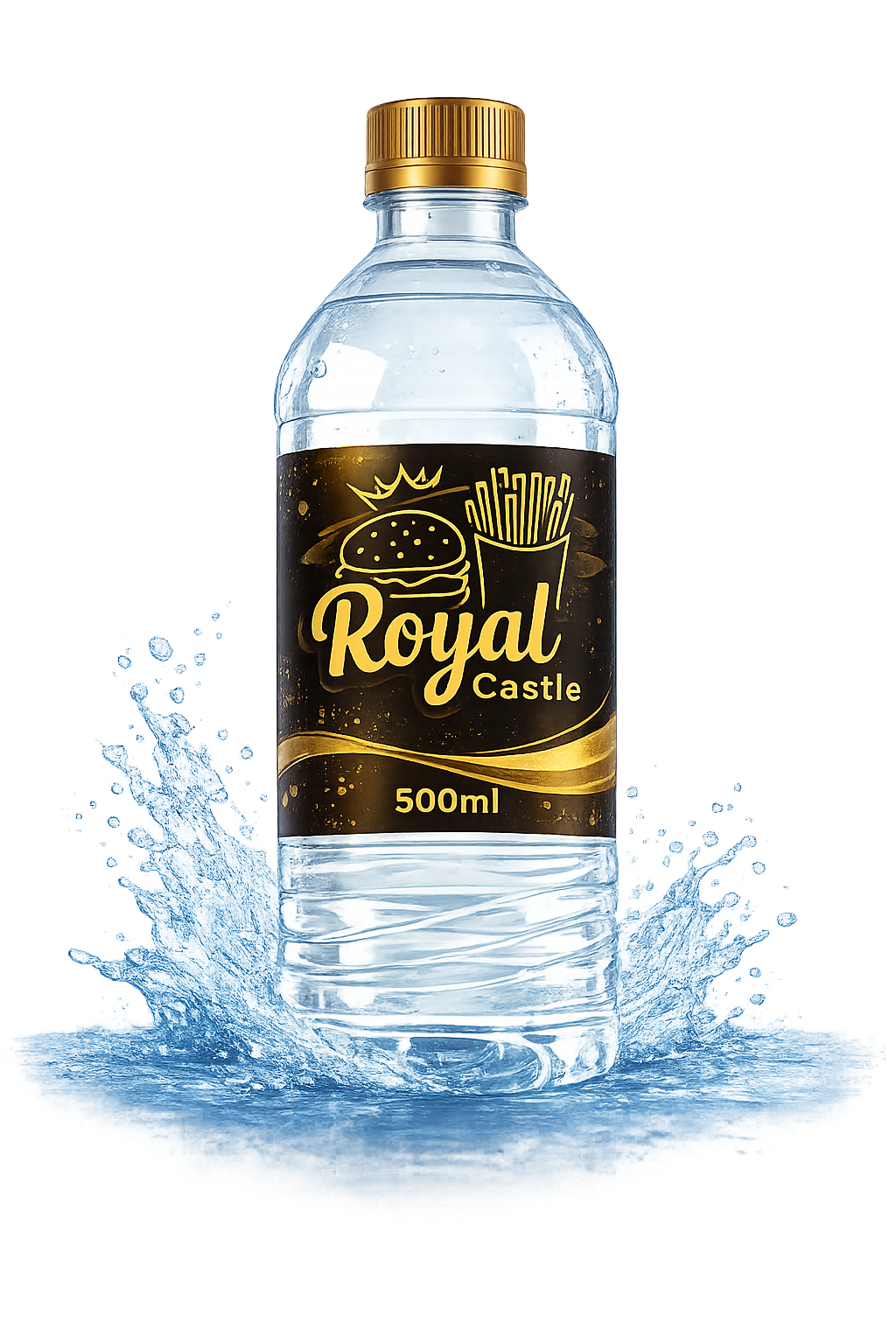 Royal Castle Custom Branded Water